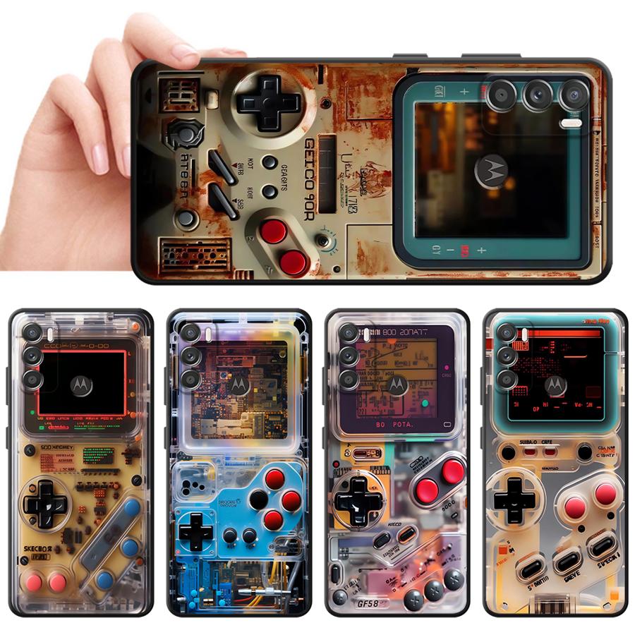 Gaming Console Cartoon - Retro Gaming Konsole Fall für Moto