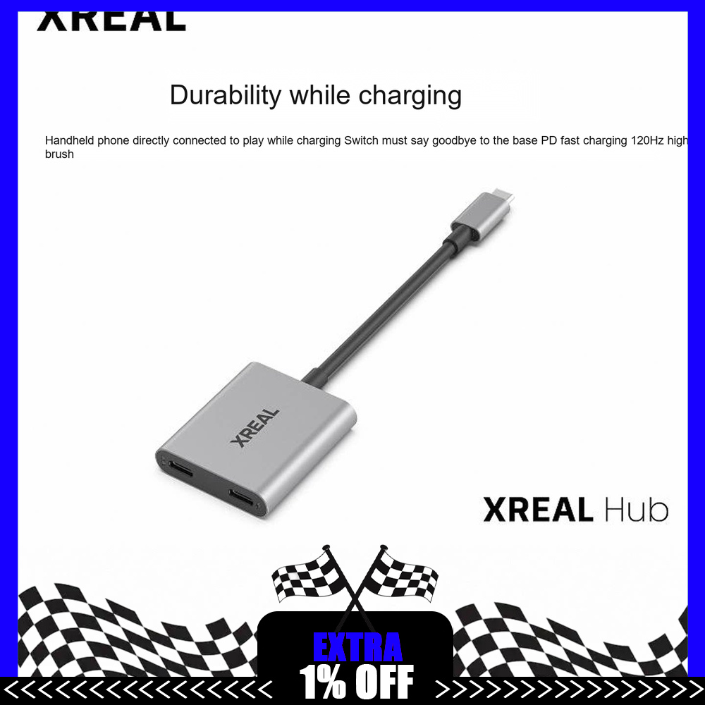 Gaming Console Rog Ally - XREAL Hub USB-C-Adapter für AR-Brillen, Handheld-Gaming-Konsole,