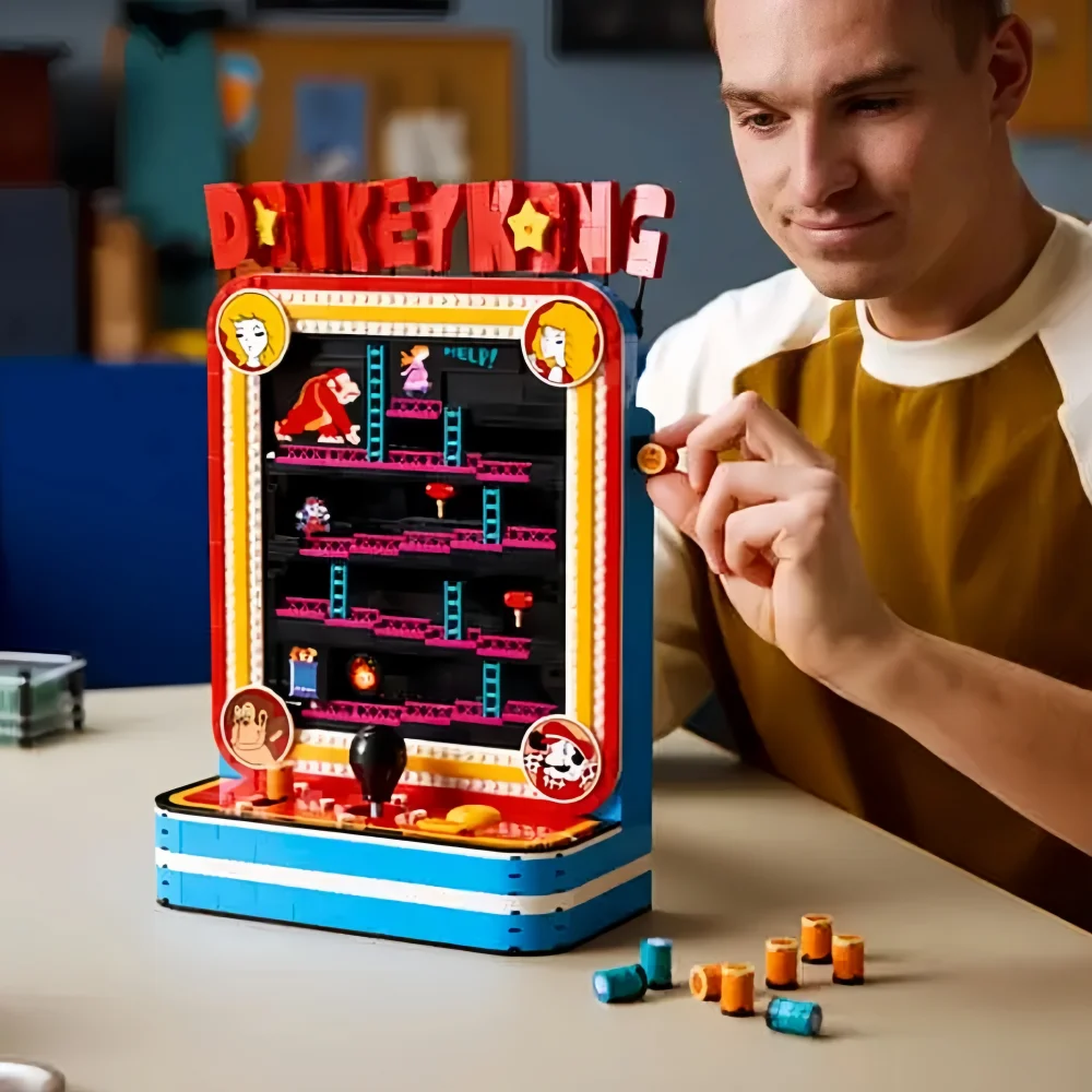 Gaming Console 4 Year Old - 2026 Beliebte 1371-teilige Retro-Spielkonsole Donkey Kong
