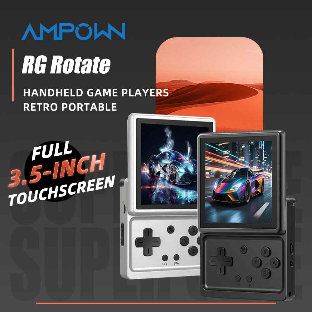 Gaming Console.Emulators - ANBERNIC RG Rotate Android Handheld-Spielkonsole 3,5