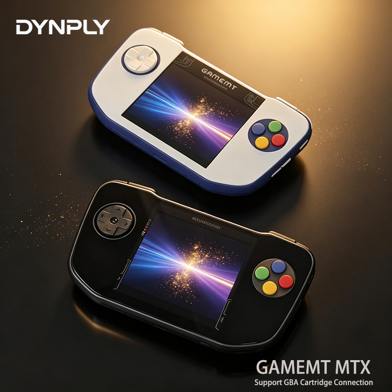 Gaming Console Cartoon - GAMEMT MTX Handheld-Spielekonsole 3,95-Zoll-IPS-Bildschirm 720*720 3000mAh