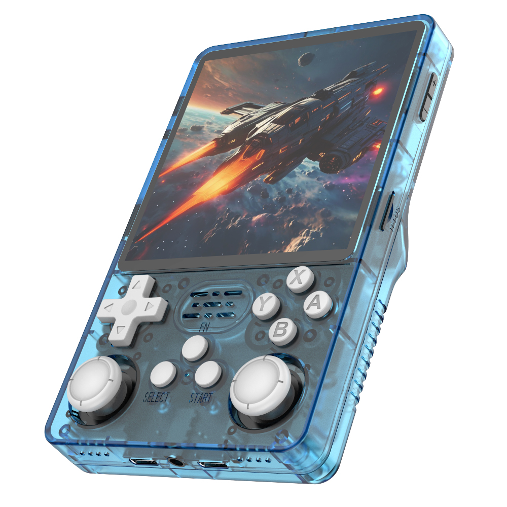 Gaming Console Kids - NEUES Open-Source-System Retro-Gaming-Handheld-Konsole 4-Zoll-IPS-Display 720*720 Eingebautes