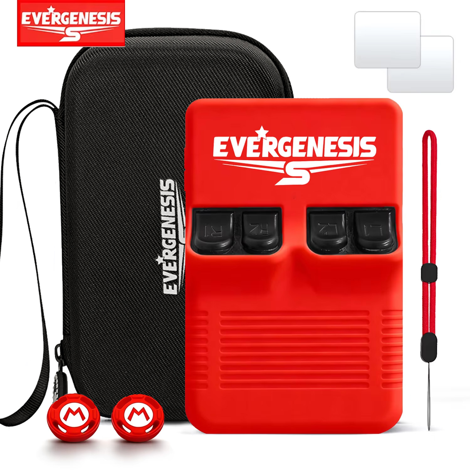 Gaming Console For Phone - R36S Schutzhüllen-Set für R36S Handheld-Spielkonsole Silikonhülle