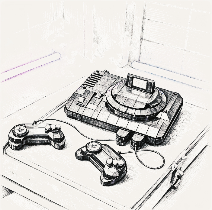Gaming Console Cheapest - Das Günstigste Neue Spielkonsolen-Spielzeug-Bausatz-Modell, Erwachsenen-Hobby-Sammlung und