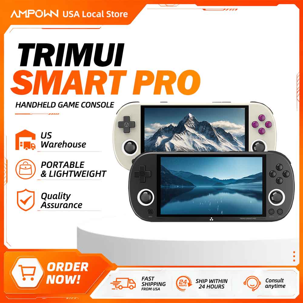 Gaming Console.Emulators - Trimui Smart Pro 4,96