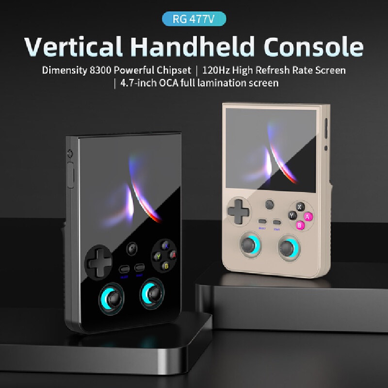 Gaming Console For Android Tv - Handheld-Spielkonsole Rg477v Retro Tragbares Gaming-Gerät 4,7