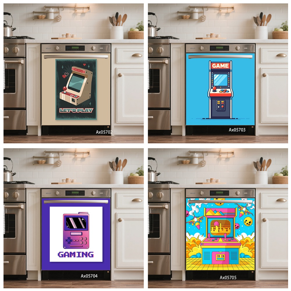 Gaming Console Cartoon - 90er Retro Pixel Gaming Arcade Konsole