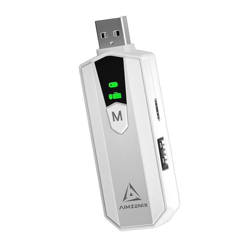Gaming Console Cartoon - AIMZENIX AX200PRO PC-Gaming K&M-Konverter-Adapter für PS4/PS5