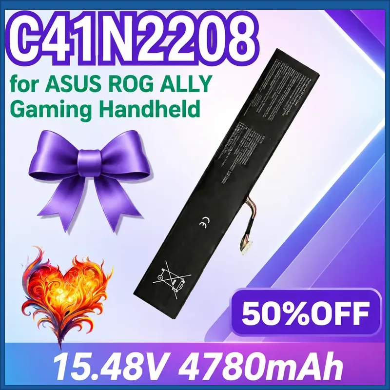 Gaming Console Rog Ally - Neuer C41N2208 4780mAh 15,48V Akku für