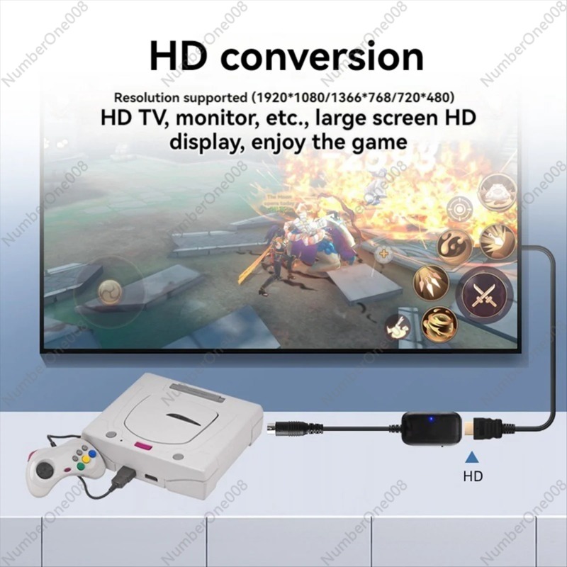 HDMI-Konverterkabel für Sega S – Gaming Console With Bewertung und Preis