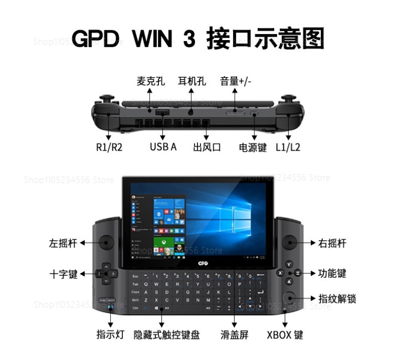 Spielkonsole, externer Bildsch – Handheld Gaming Console Bewertung und Preis