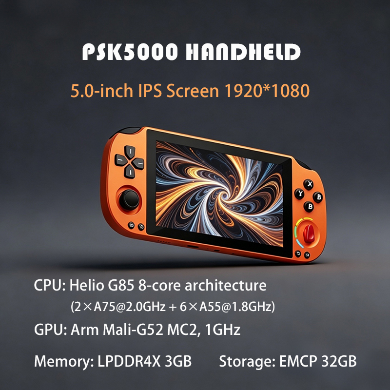 PSK5000 Retro-Video-Handheld-S – Gaming Console Cartoon Bewertung und Preis