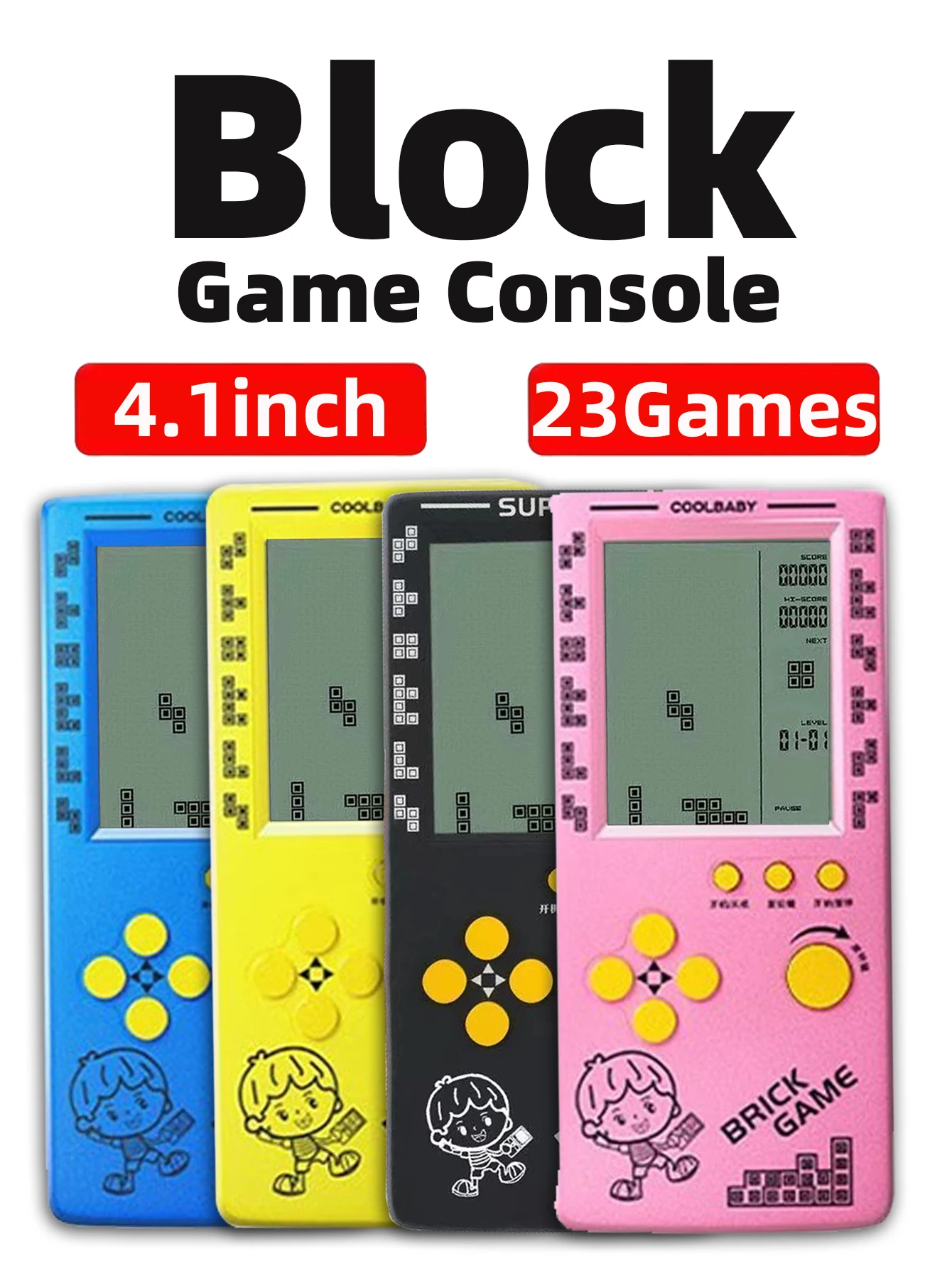 Klassische Retro-Handheld-Spie – Gaming Console Kids Bewertung und Preis