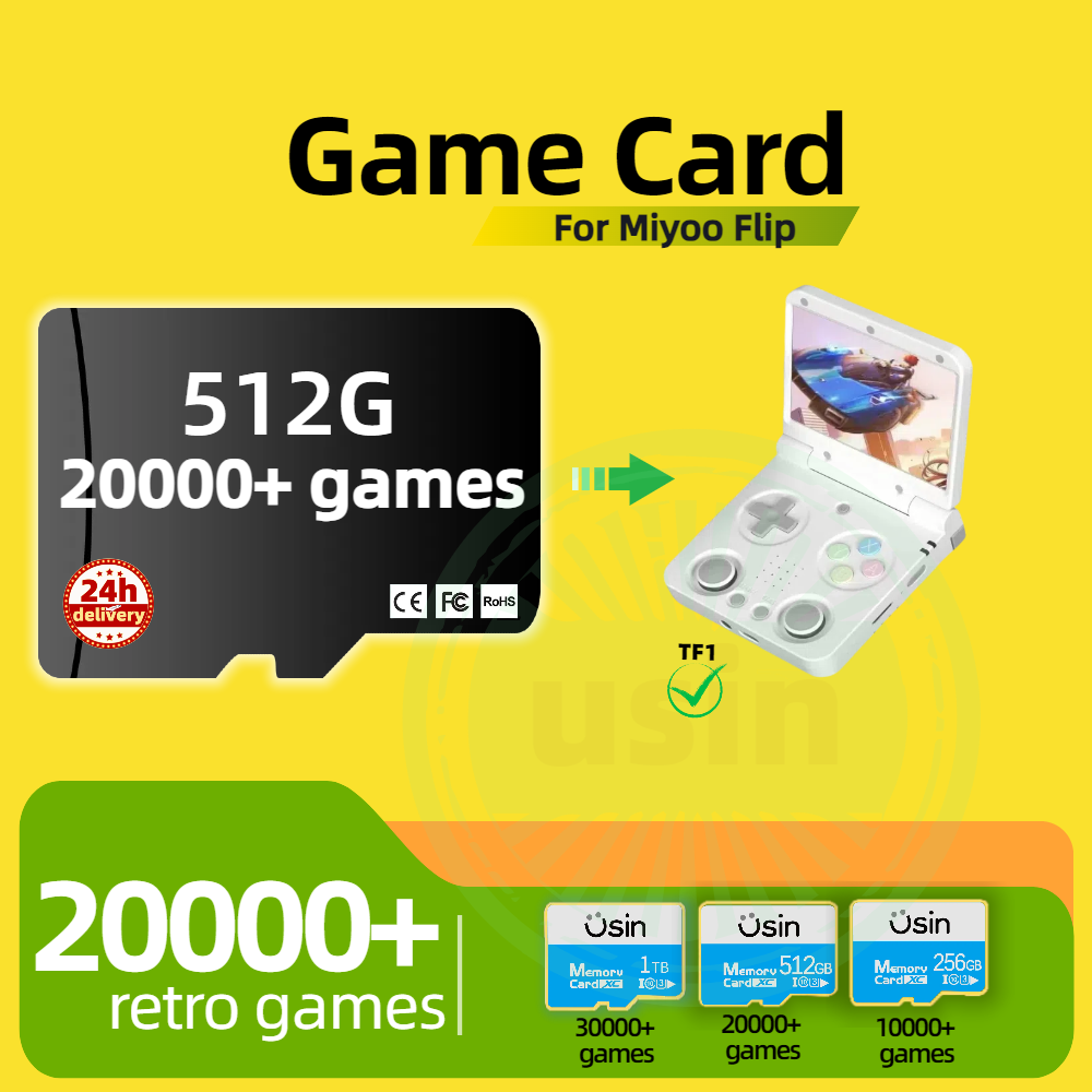 Spielkarte für Mio Flip 30000+ – Gaming Console Cartoon Bewertung und Preis