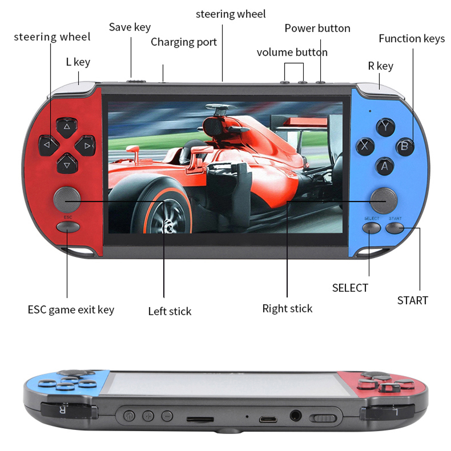 Tragbare Handheld Videospiel T – Gaming Console Kids Bewertung und Preis
