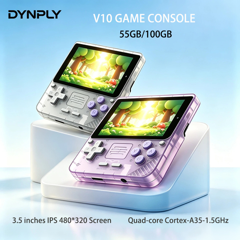 POWKIDDY V10 3,5-Zoll IPS Oca  – Gaming Console Cartoon Bewertung und Preis