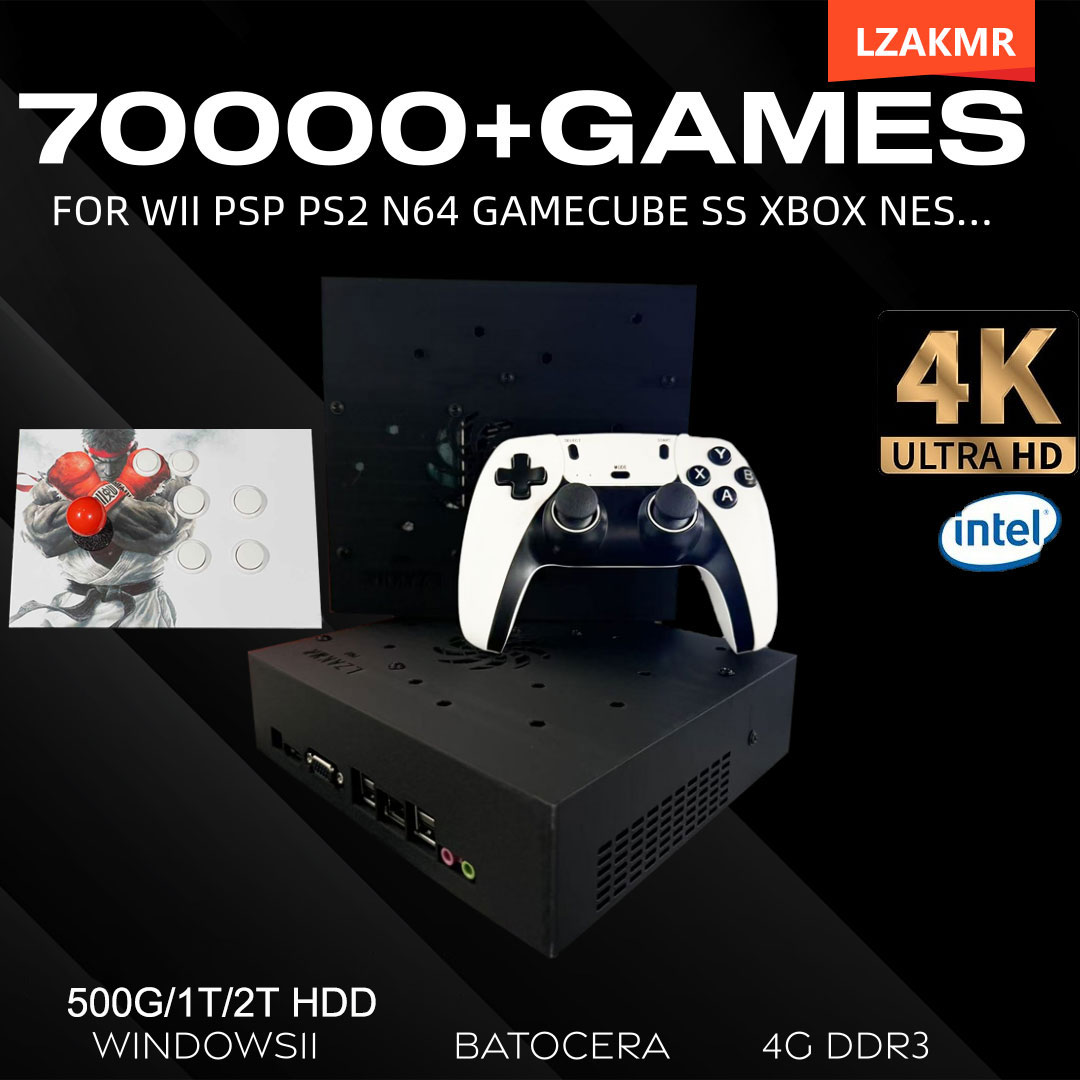 Retro-Gaming-Konsole 70000+ Sp – Gaming Console Cartoon Bewertung und Preis